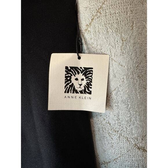 anne klein black skirt with buckle - Picture 2 of 4